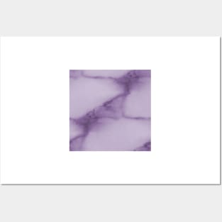 Massimo violet marble Posters and Art